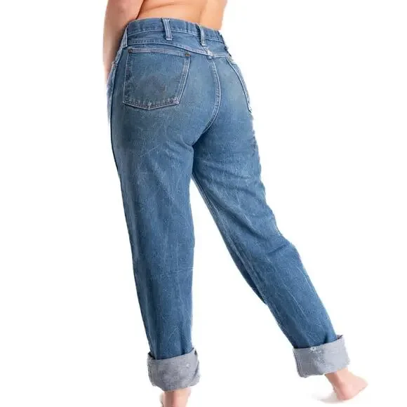 Vintage 80s Wrangler Denim Original Cowboy Cut Jeans - USA - Picture 7 of 10